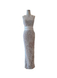 Rent : Yefta Gunawan - Halter Full Beaded Wedding Gown With Skirt