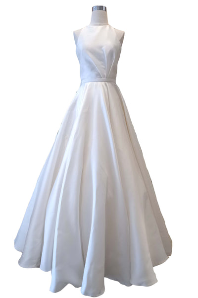 Rent : Bramanta Wijaya - Off White Halter A-Line Wedding Dress
