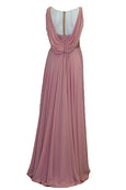 Rent : Indriyani Juwono - Pink Sleeveless Pleated Chiffon Dress