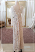 Rent: Sapto Djojokartiko Long Sleeves Beaded Neck Lace Wedding Gown