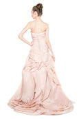 WHITE by Vera Wang - Buy: Blush Organza Trumpet Gown-The Dresscodes - 2