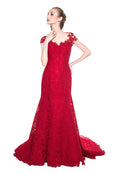 Yefta Gunawan - Rent: Yefta Gunawan Red Butterfly Gown-The Dresscodes - 2