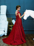 Yefta Gunawan - Rent: Yefta Gunawan Red Butterfly Gown-The Dresscodes - 4
