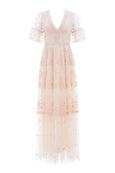 Rent: Needle And Thread - Midsummer Lace Gown Champagne Dress