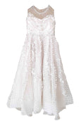 Rent : Diana Halim - White A Line Gown With Pearls And Bow