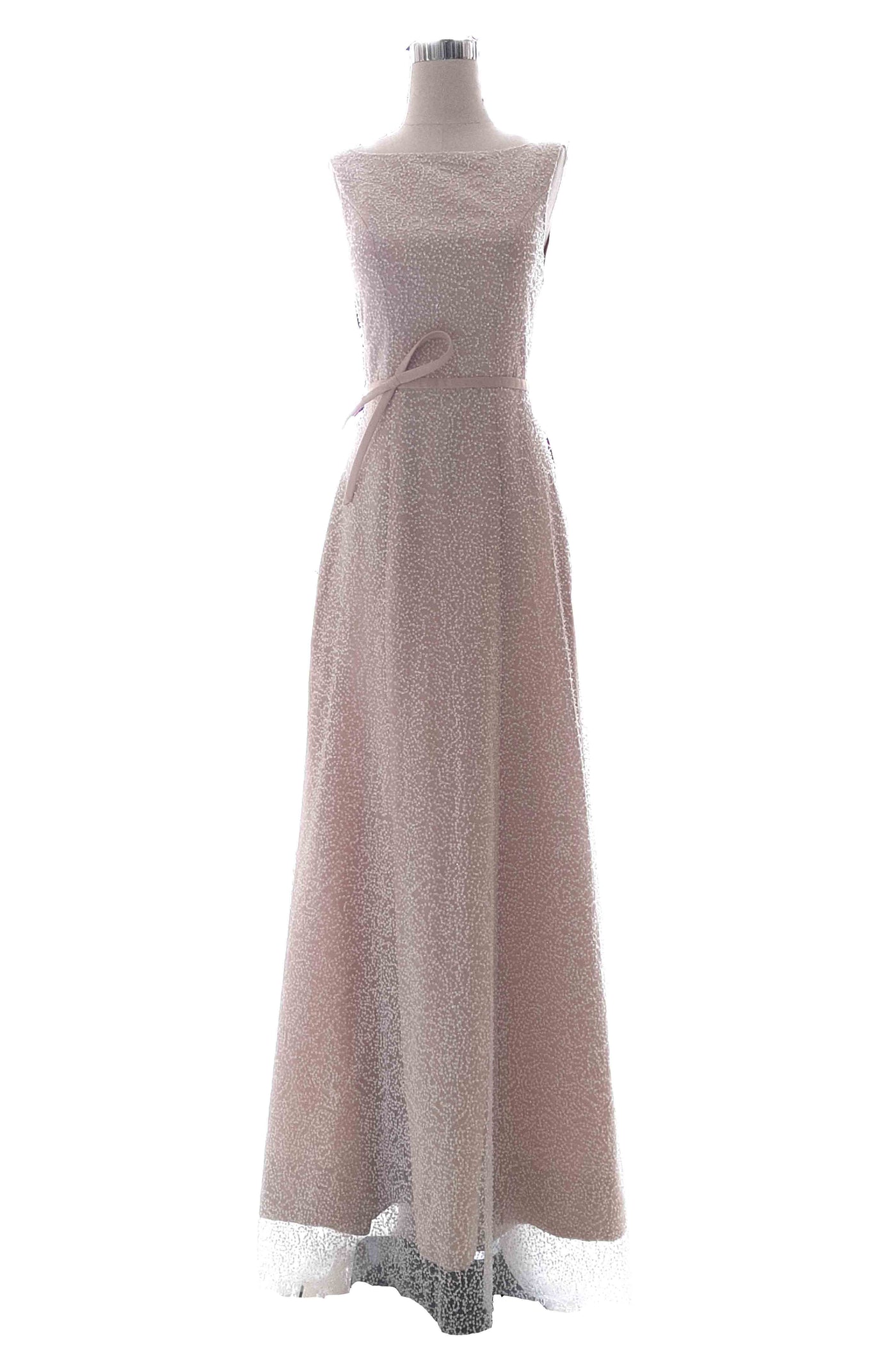 Buy : Liliana Lim - A Line with Bow at The Waist Gown