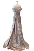 Rent : Albert Yanuar - Gold Ruffles Mermaid Gown