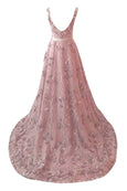 Rent : Atelier Maharani Nude Pink Sweetheart Flower Gown