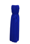 Rent: Coast London - Blue Chiffon Dress with Beaded Band