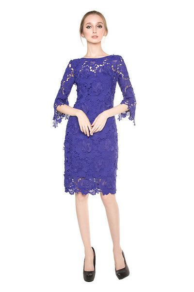 Coast London - Buy: Sleeved Floral Lace Dress-The Dresscodes - 1
