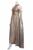 Rent : Yunita Kosasih - Halter Neck With Long Sleeves Gown