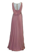 Buy : Indriyani Juwono - Pink Sleeveless Pleated Chiffon Dress