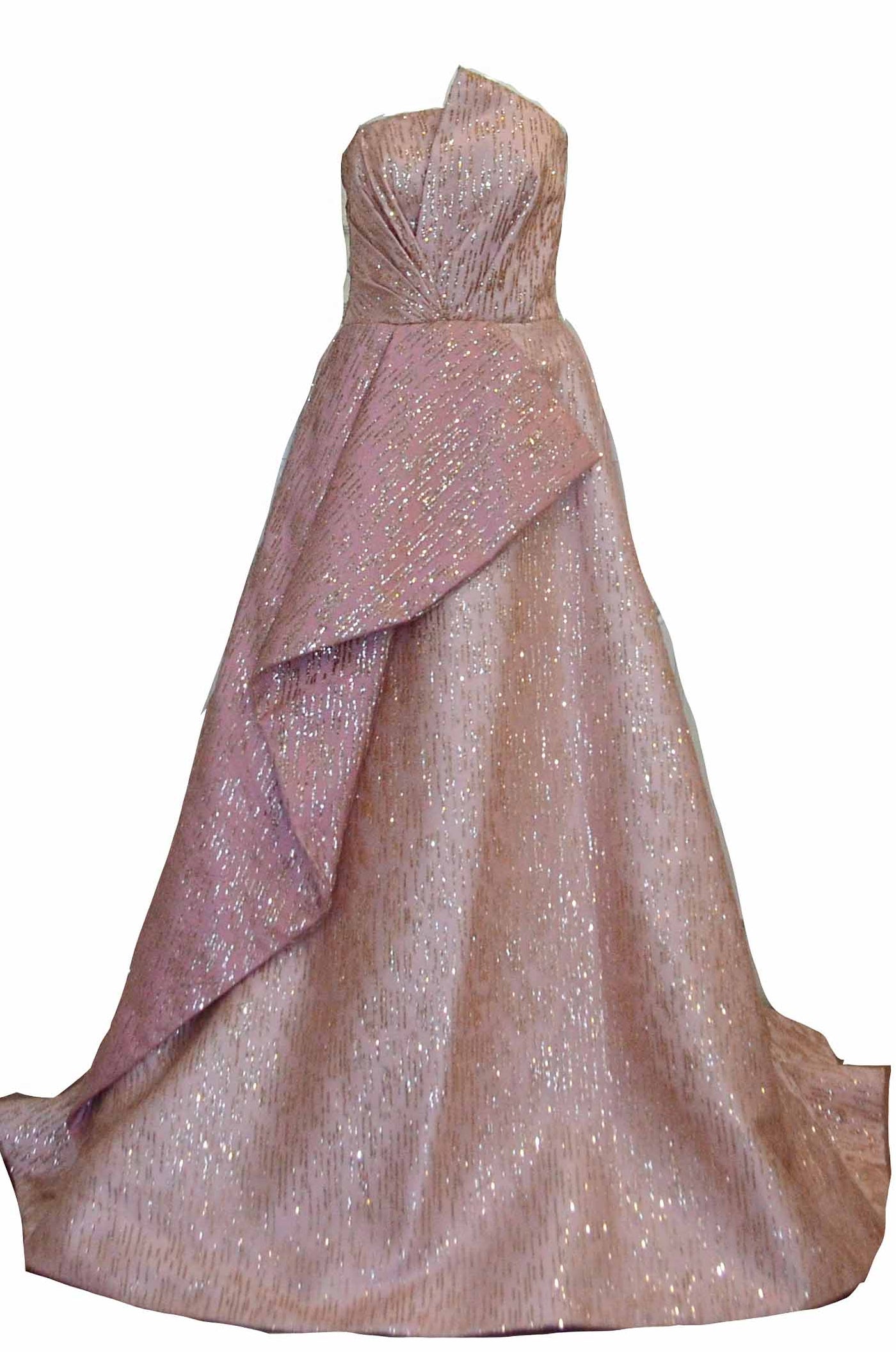 Rent: Gisela Privee - Strapless Sparkly Gown