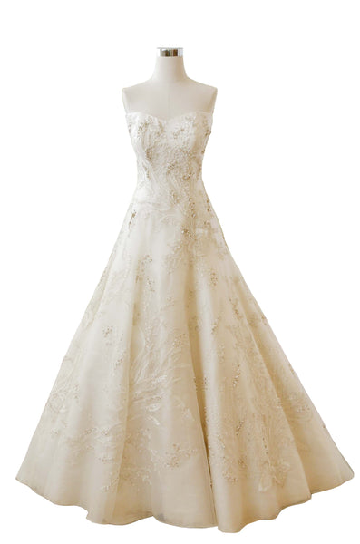 Rent: Biyan - Sweetheart Beaded Wedding Gown
