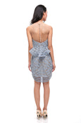 Etiquette - Buy: Etiquette Blue Pastel Lace Top & Skirt-The Dresscodes - 3