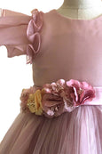 Rent : Honey Bee - Pink Tulle Dress with Flower