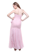 Jeanny Ang - Buy: Pink Chiffon Bow Dress-The Dresscodes - 4