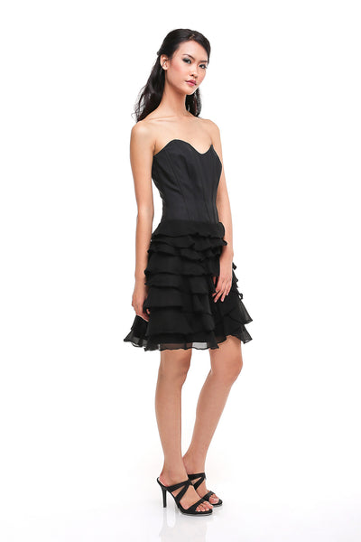 Karen Millen - Buy: Karen Millen Sweetheart Dress with Ruffled Skirt-The Dresscodes - 1
