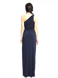 Laundry by Shelli Segal - Rent: Laundry By Shelli Segal One Shoulder Navy Maxi-The Dresscodes - 3