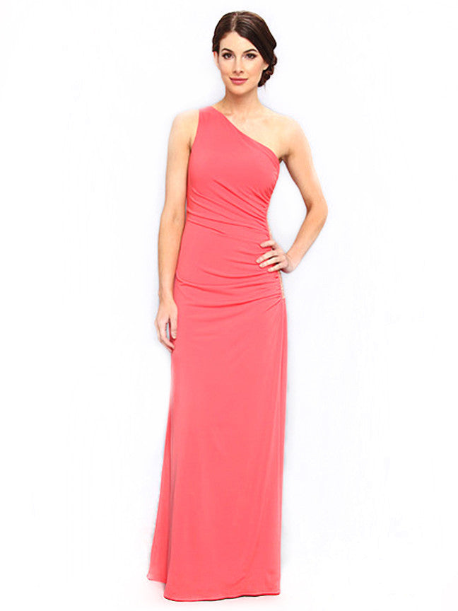 Laundry by Shelli Segal - Buy: One Shoulder Jersey Maxi Dress-The Dresscodes - 1