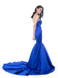 Monica Ivena - Buy: Blue Mermaid Gown-The Dresscodes - 3