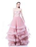 Monica Ivena - Buy: Pink Ball Gown-The Dresscodes - 1