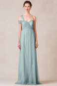 Rent: Jenny Yoo - Annabelle Soft Tulle Convertible Dress in Mayan Blue