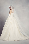 Rent: Vera Wang WHITE - Textured Organza Wedding Gown
