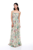Ted Baker - Buy: Flower Print Strapless Chiffon Dress-The Dresscodes - 2