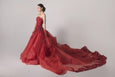 Windy Chandra Couture - Buy: Red Ball Gown-The Dresscodes - 2