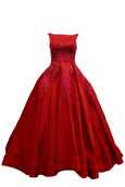 Sale: Yefta Gunawan Red Sleeveless Ball Gown
