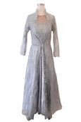 Buy : Yumi Katsura - Silver High Neck A Line Gown