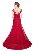 Yefta Gunawan - Rent: Yefta Gunawan Red Butterfly Gown-The Dresscodes - 3