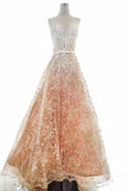 Buy: Yefta Gunawan - V Neck Embroidery A Line Wedding Gown
