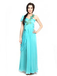 Yola - Buy: Beaded Blue Green Gown-The Dresscodes - 1