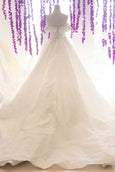 Rent:  Gisela Privee - Wedding Satin Ball Gown