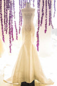 Rent:  Gisela Privee - Mermaid Wedding Dress with Cape