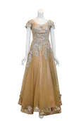 Rent: Hwie Hong -  Rose Gold Embellishment Gown