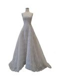 Rent:  Monique Lhuillier - Lovely Wedding Gown