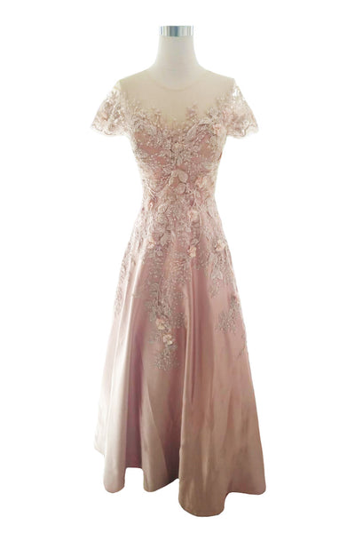 Rent : Wearbi Riana Soft Pink A-line Flower Dress